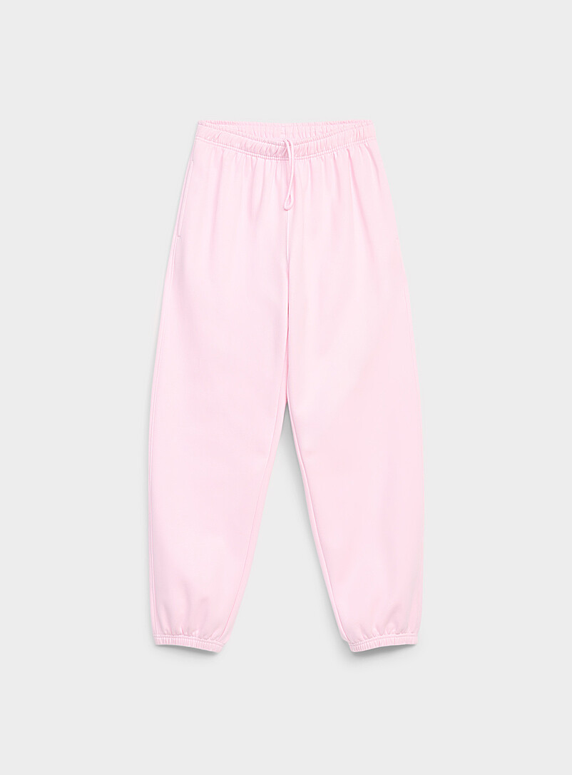 Twik: Le jogger ample molleton uni Bleu royal - Saphir pour femme