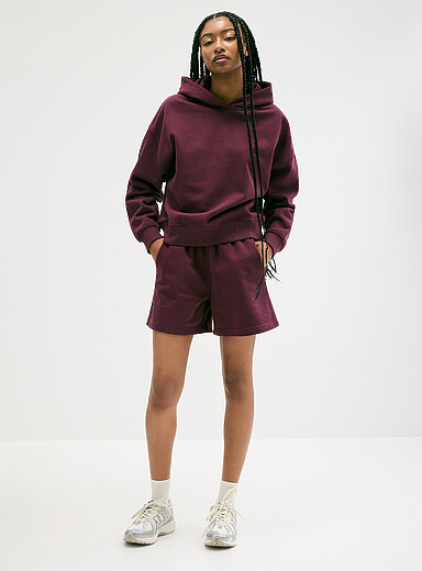 Le short molleton mi-cuisse