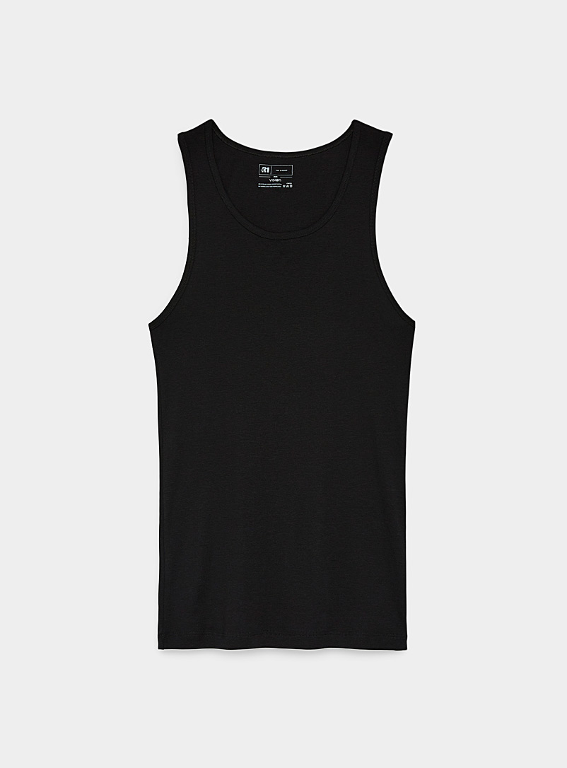 Solid ribbed tank undershirts 3-pack product image 2
