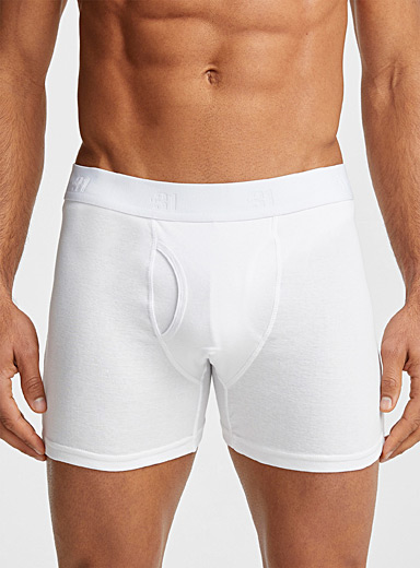 5" classic solid boxer briefs Organic cotton 3-pack product image 3