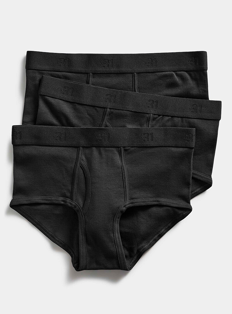 Classic Solid Briefs Organic Cotton 3-Pack