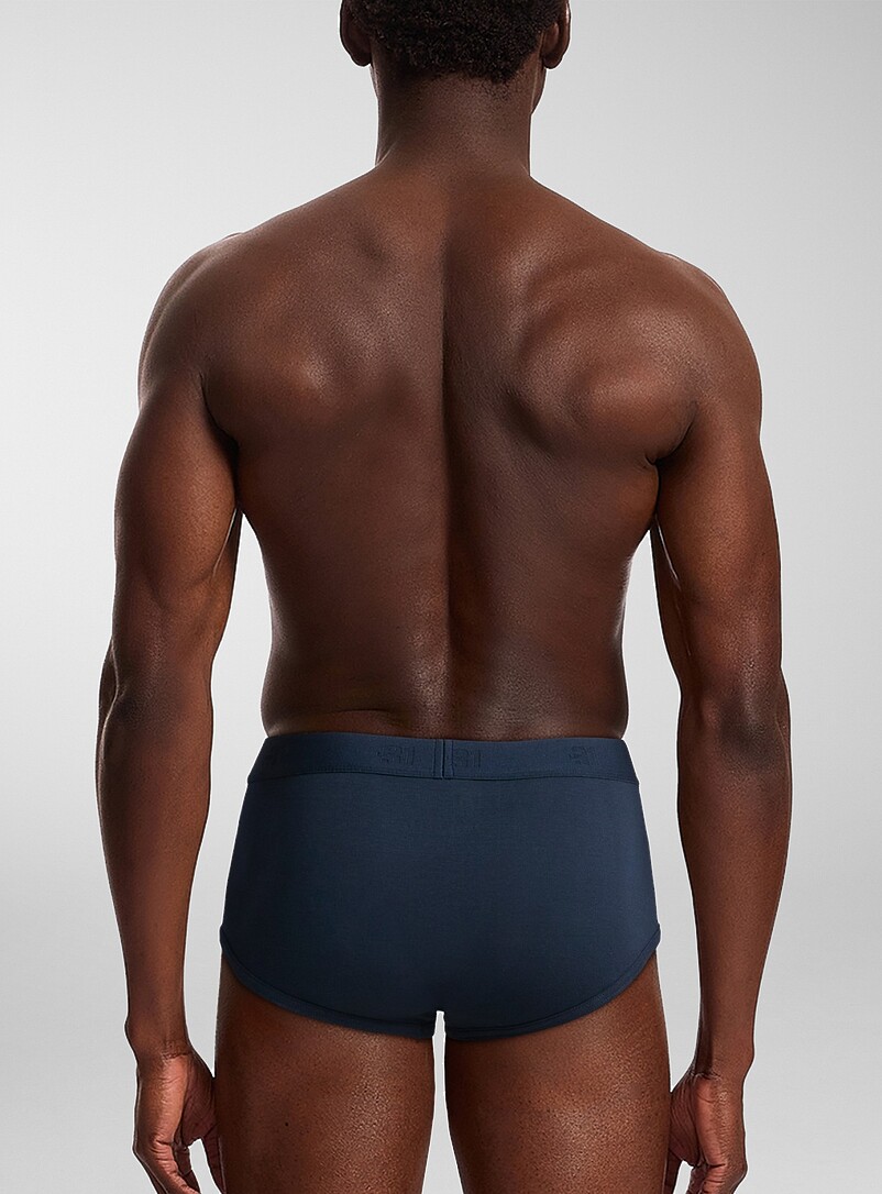 Classic solid briefs Organic cotton 3-pack product image 3