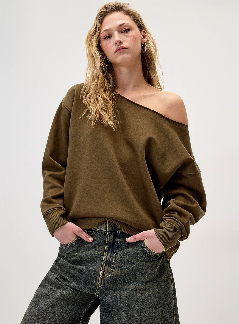 Off-The-Shoulder Sweater