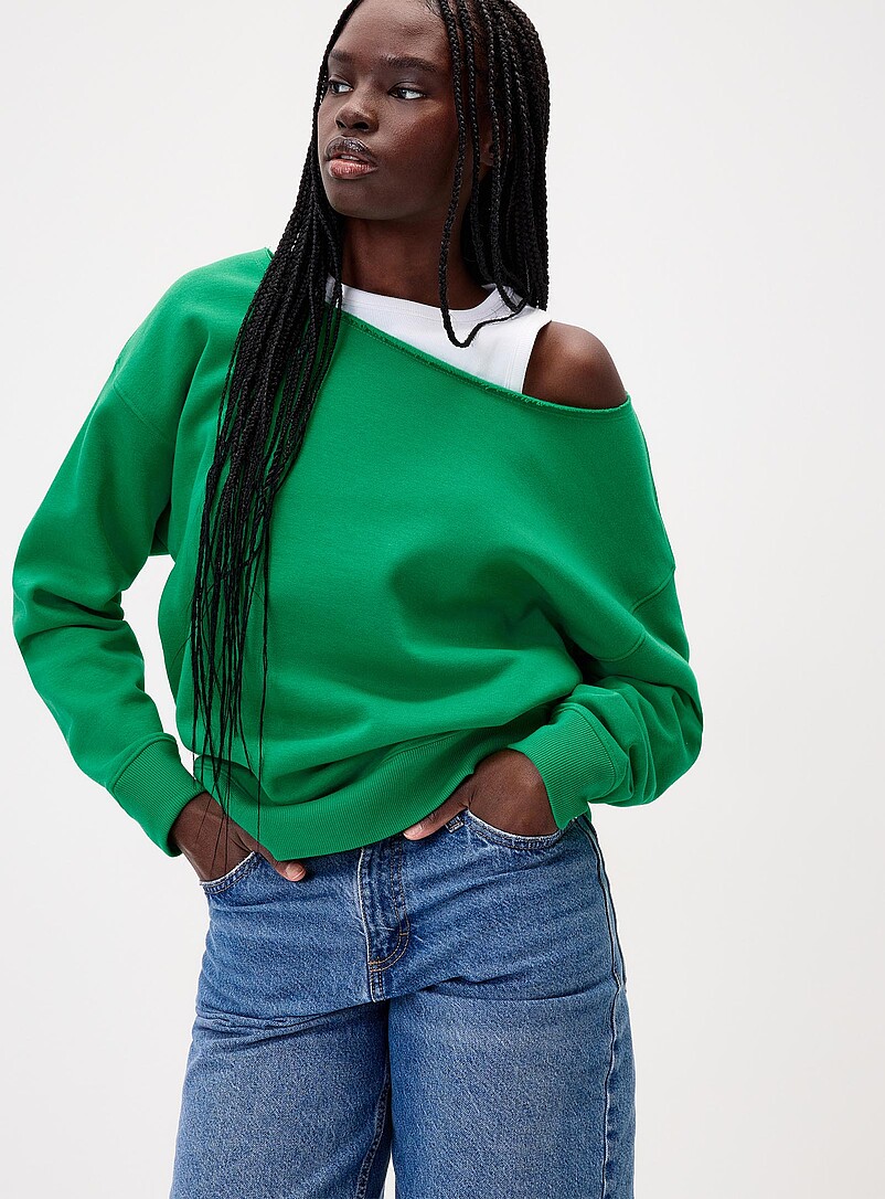 Off-The-Shoulder Sweater