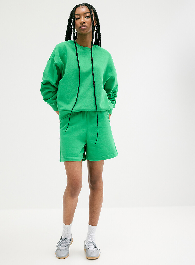 Mid-Thigh Fleece Short