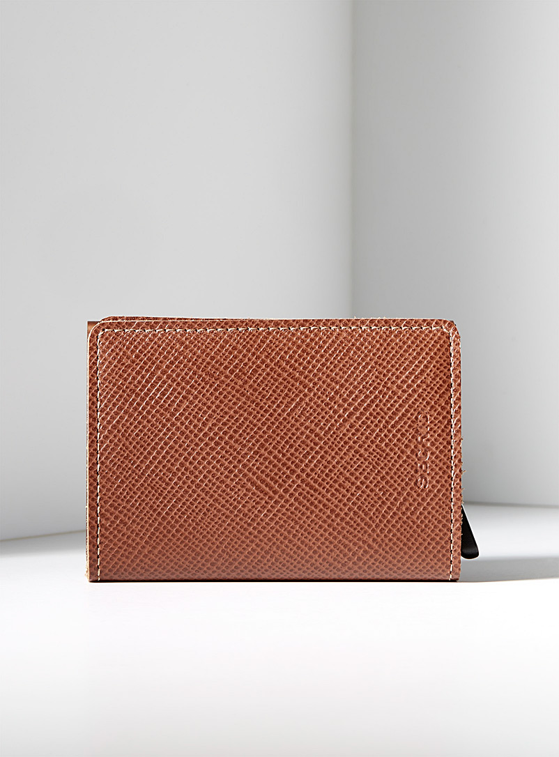 Secrid Fawn Saffiano mini-wallet for men