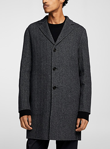 Almec herringbone wool coat | Theory | Shop Men's Designer Theory Items ...