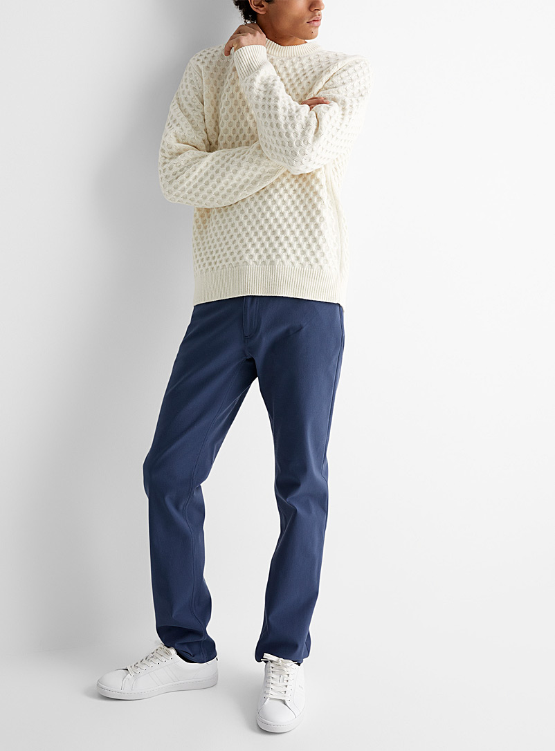 Theory Baby Blue Raffi Neoteric twill pants for men
