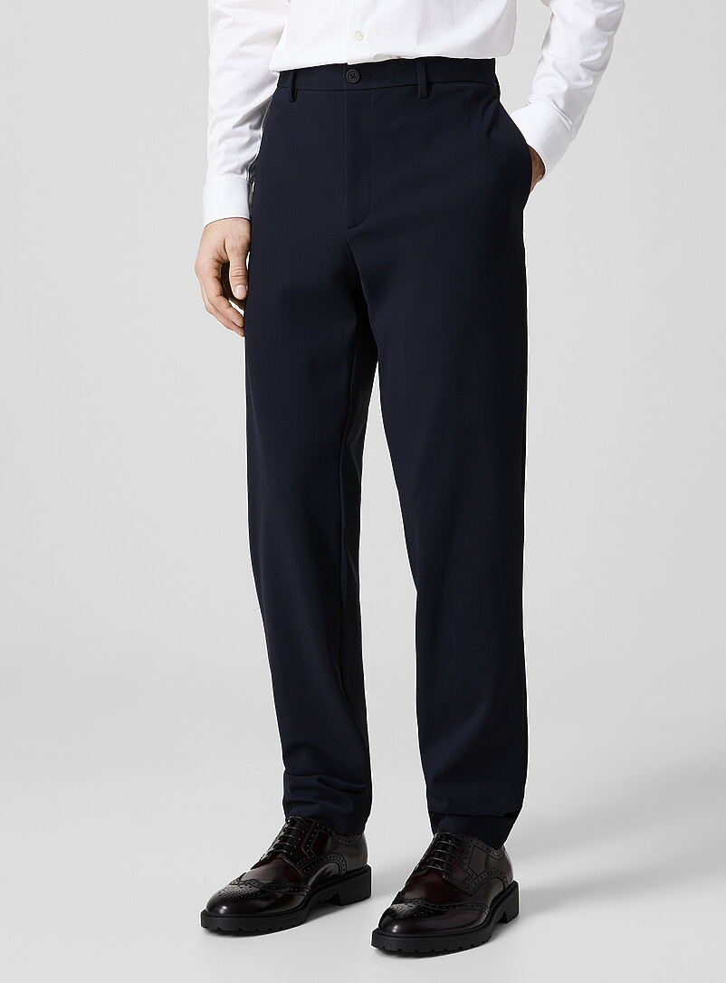 Le pantalon Zaine tissu Precision Ponte | Theory | Magasinez les