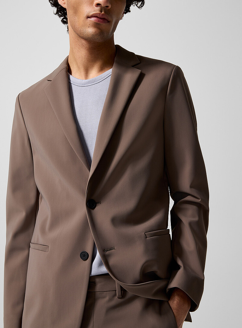 高機能ジャージー PRECISION PONTE 2 CLINTON DPK Clinton Precision Ponte fabric jacket | Theory | Shop Men's