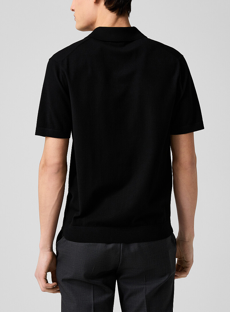 Theory Lilacs Soris knit polo for men