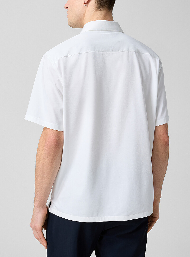 Irving structure knit shirt | Theory | Shop Men's Designer Shirts