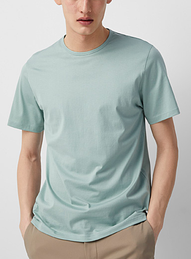 Precise luxe cotton T-shirt | Theory | Shop Men's Designer Theory Items ...