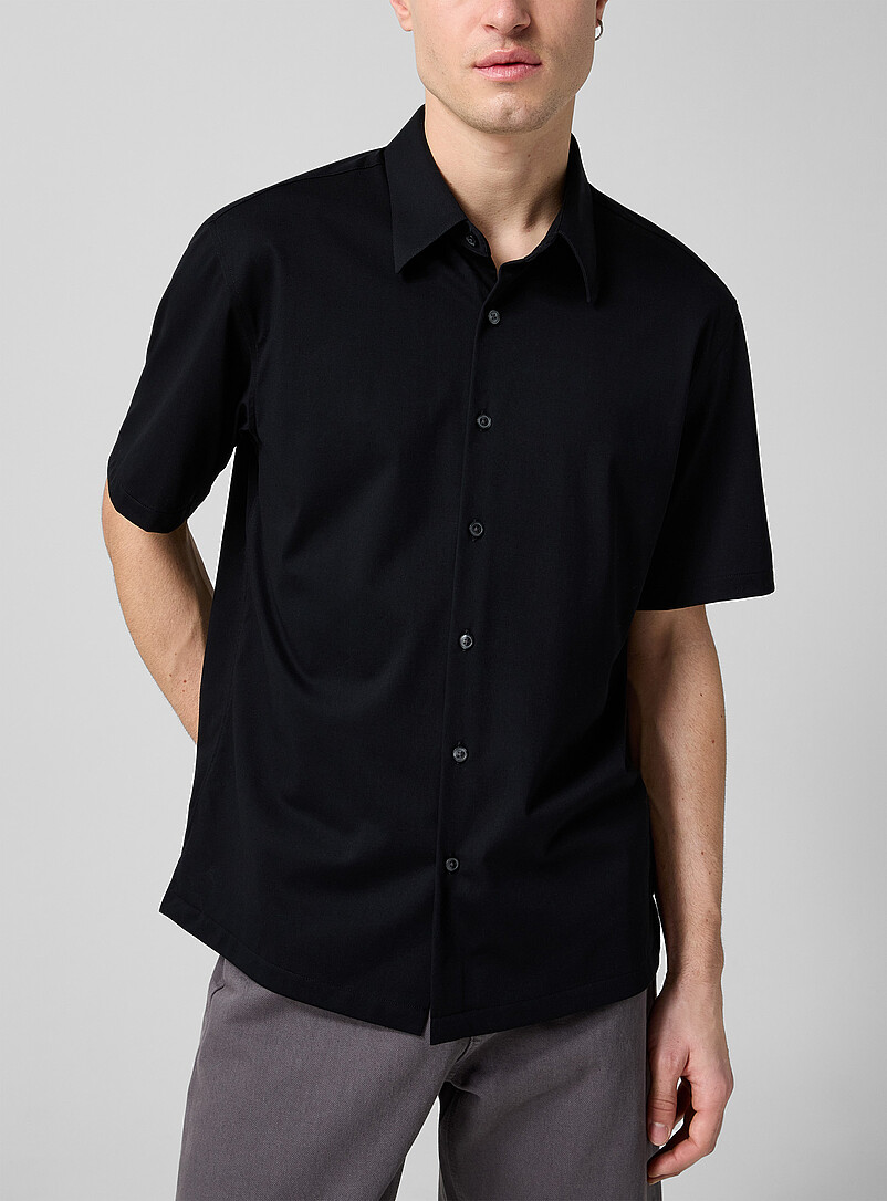 Irving structure knit shirt product image (primary)