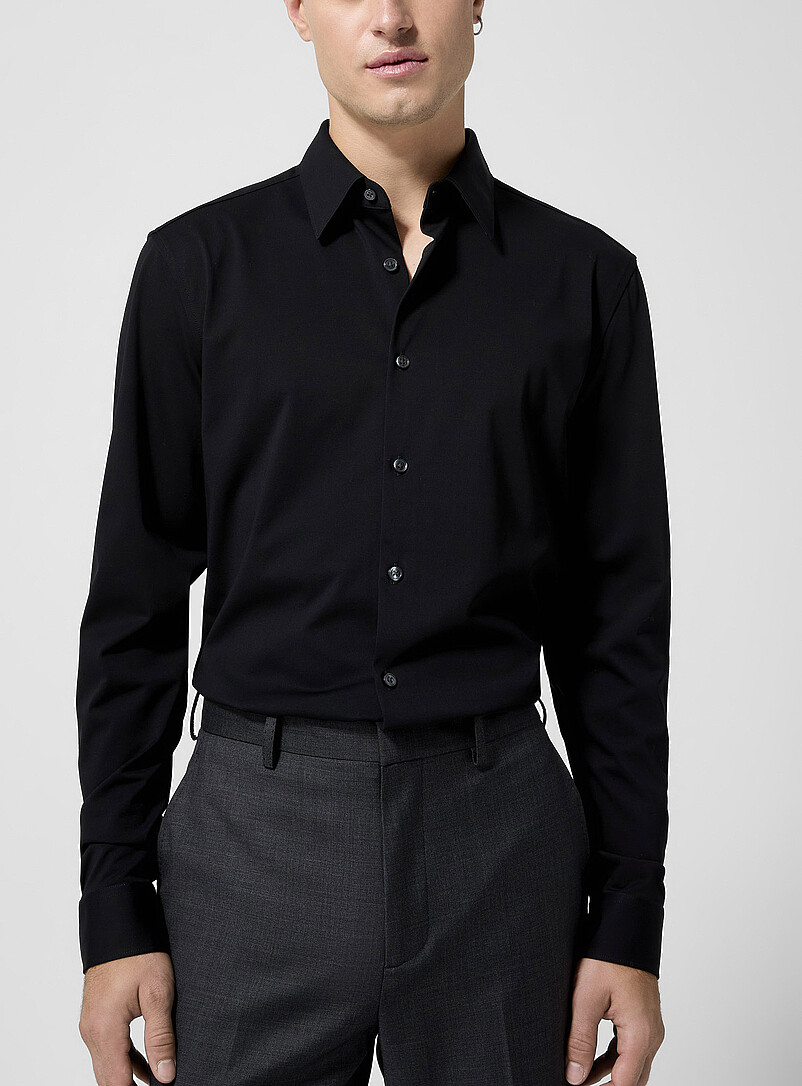 Sylvain structure knit shirt product image (primary)