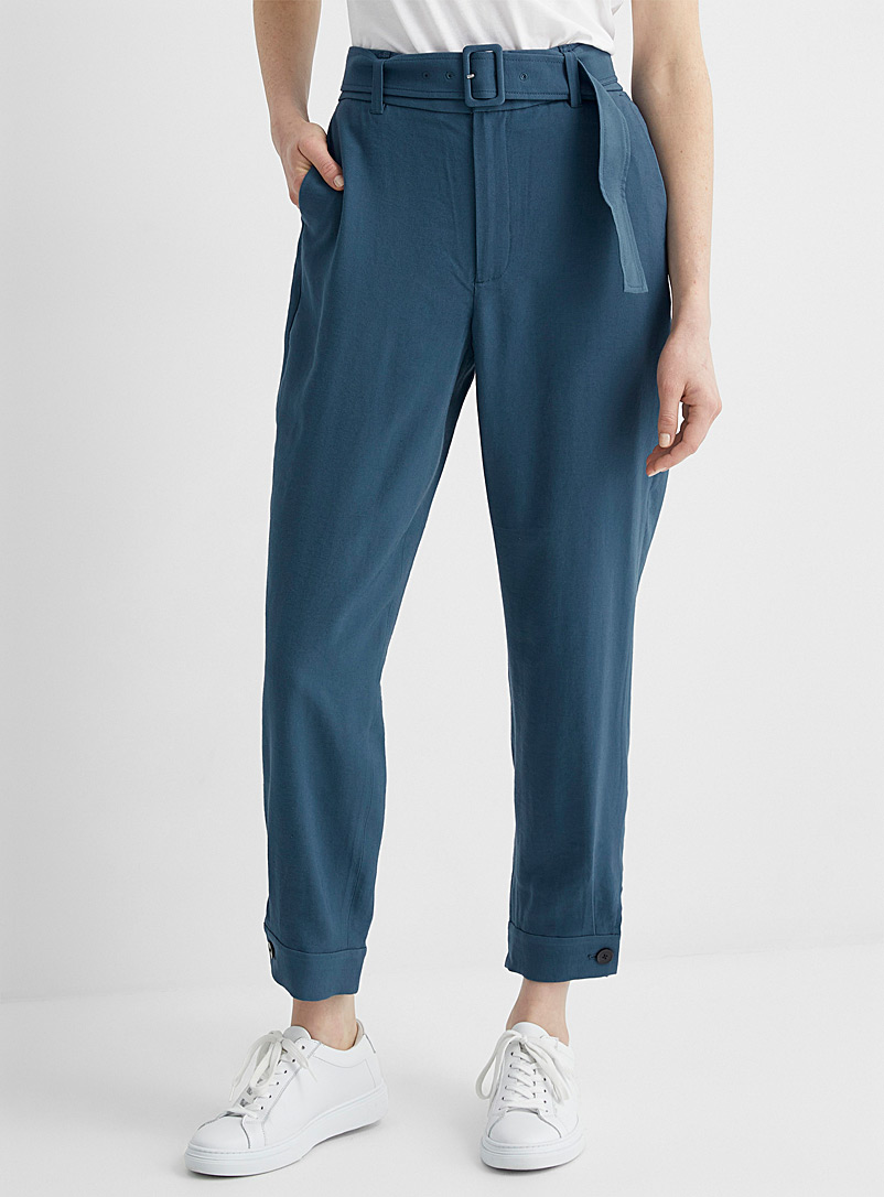 Dutch Redux No. 2.2 Women's Belted Tapered Pants