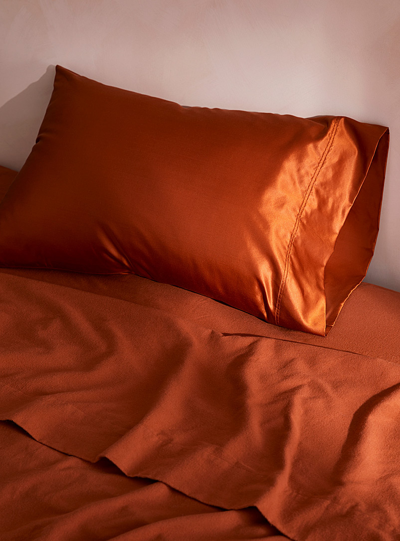 Simons Maison Copper Silky pillowcase 20 x 30 in