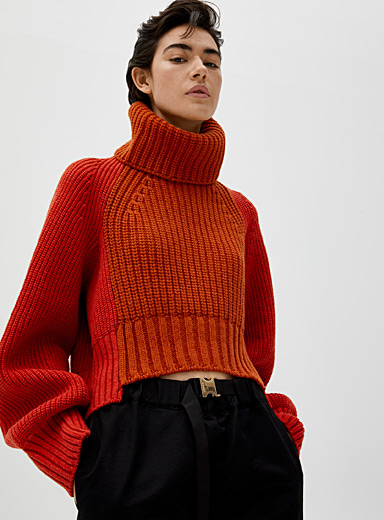 Detachable turtleneck sweater | Sacai | Shop Women's Designer Sacai ...