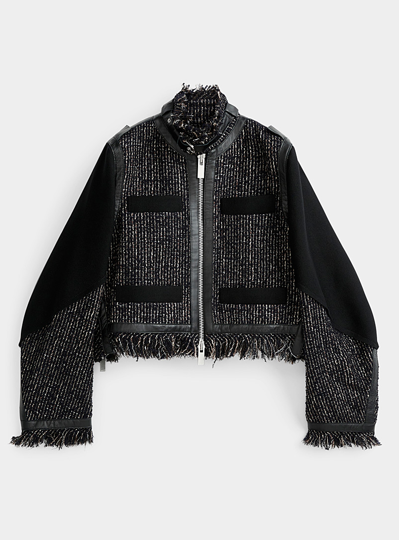 Tweed jacket | Sacai | Shop Women's Designer Sacai Items Online in ...