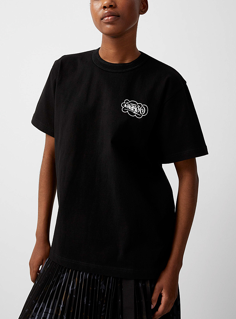 Sacai: Le t-shirt Eric Haze Noir pour femme