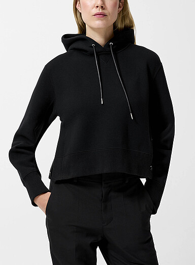 Sacai: Le kangourou court &agrave; fentes boutonn&eacute;es Noir pour femme