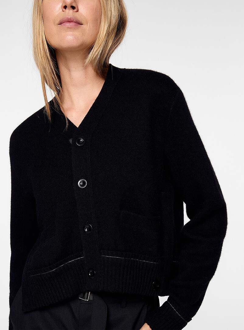 S crest pure cashmere cardigan product image (primary)