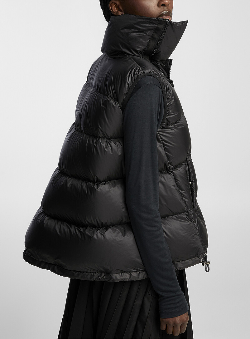 Asymmetrical puffer vest product image 2