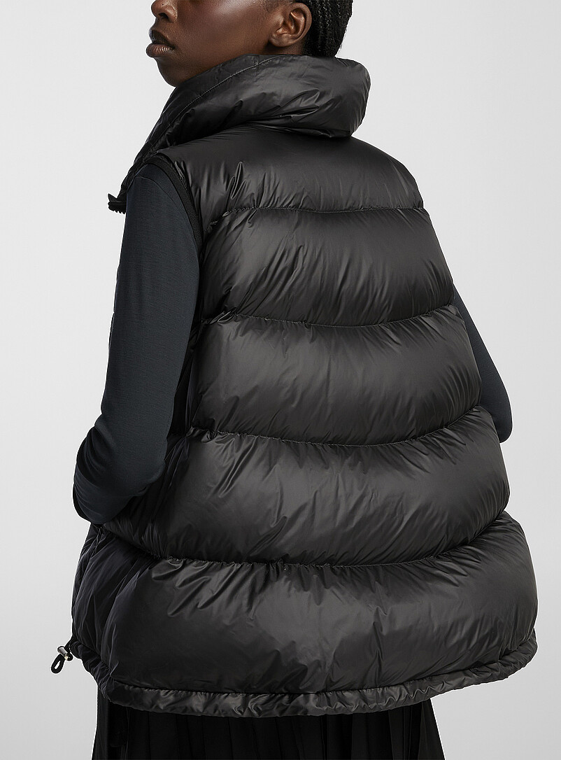 Asymmetrical puffer vest product image 3
