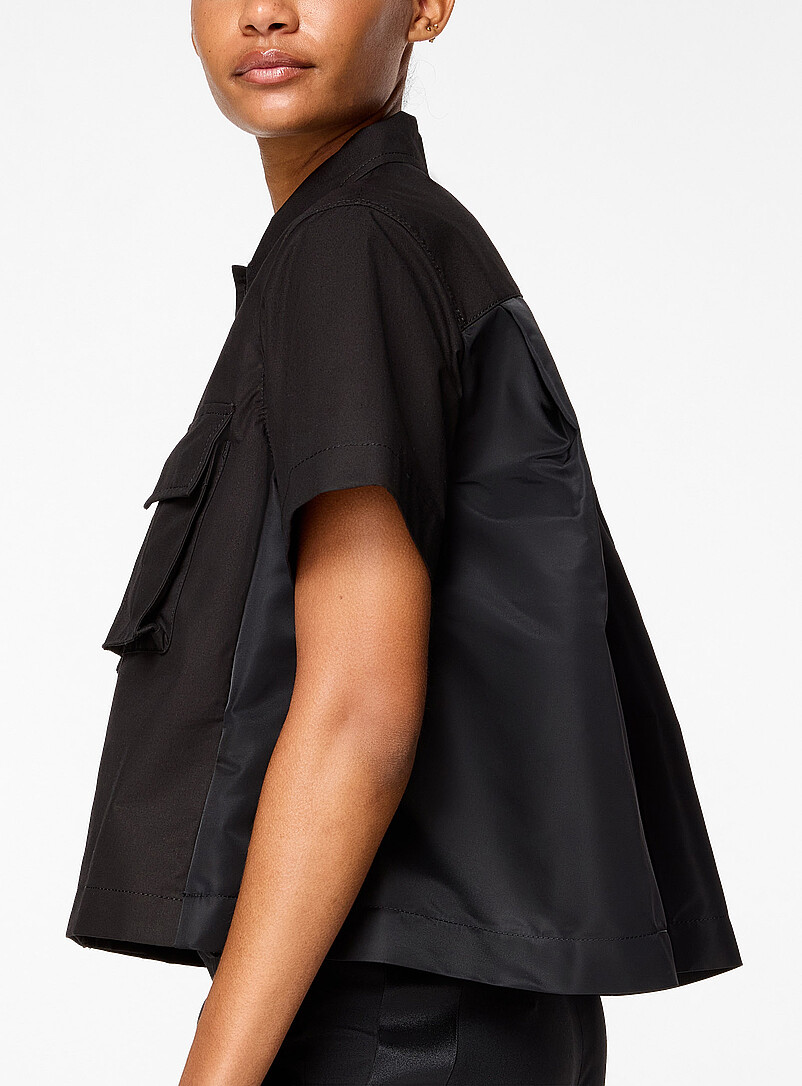 Utility cotton trapeze shirt product image 2