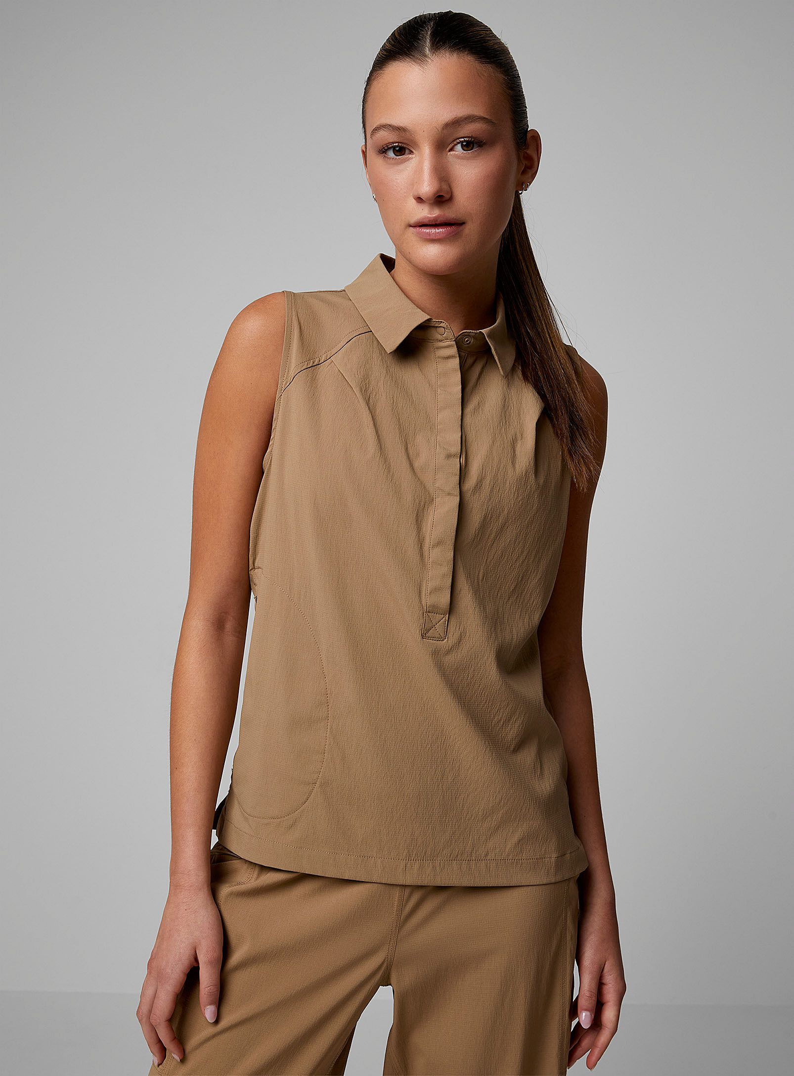 Indyeva - La blouse ripstop extensible Zufara II