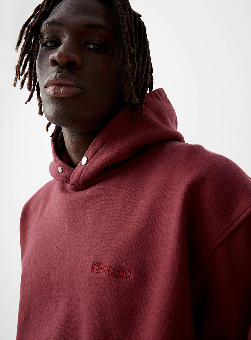 Represent Red Blanks terry-lined hoodie for men
