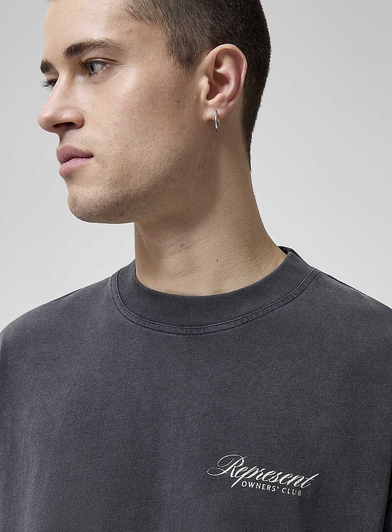 Represent: Le t-shirt Owners Club Charbon pour homme