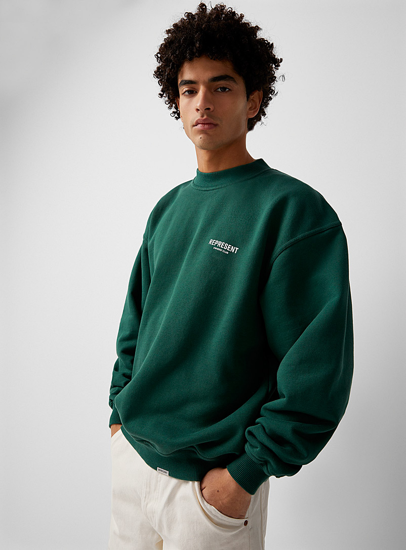 Represent Green Owners sweatshirt for men