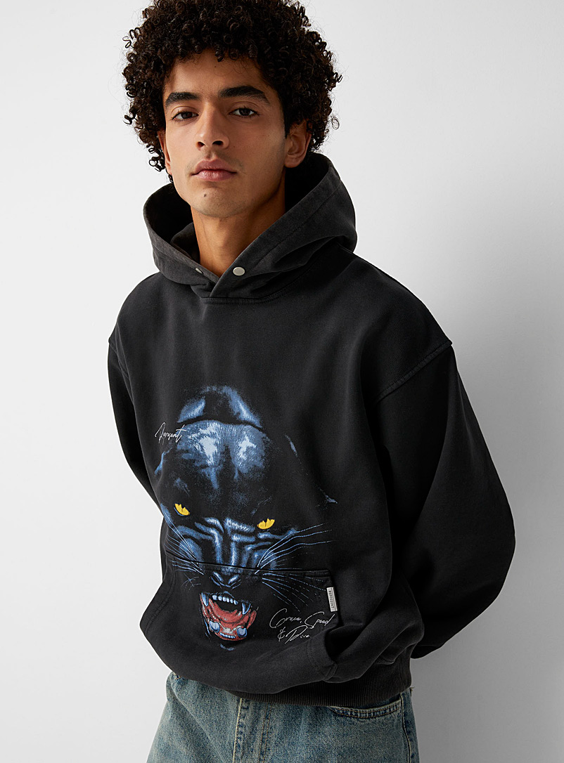 Represent Black Jaguar hoodie for men