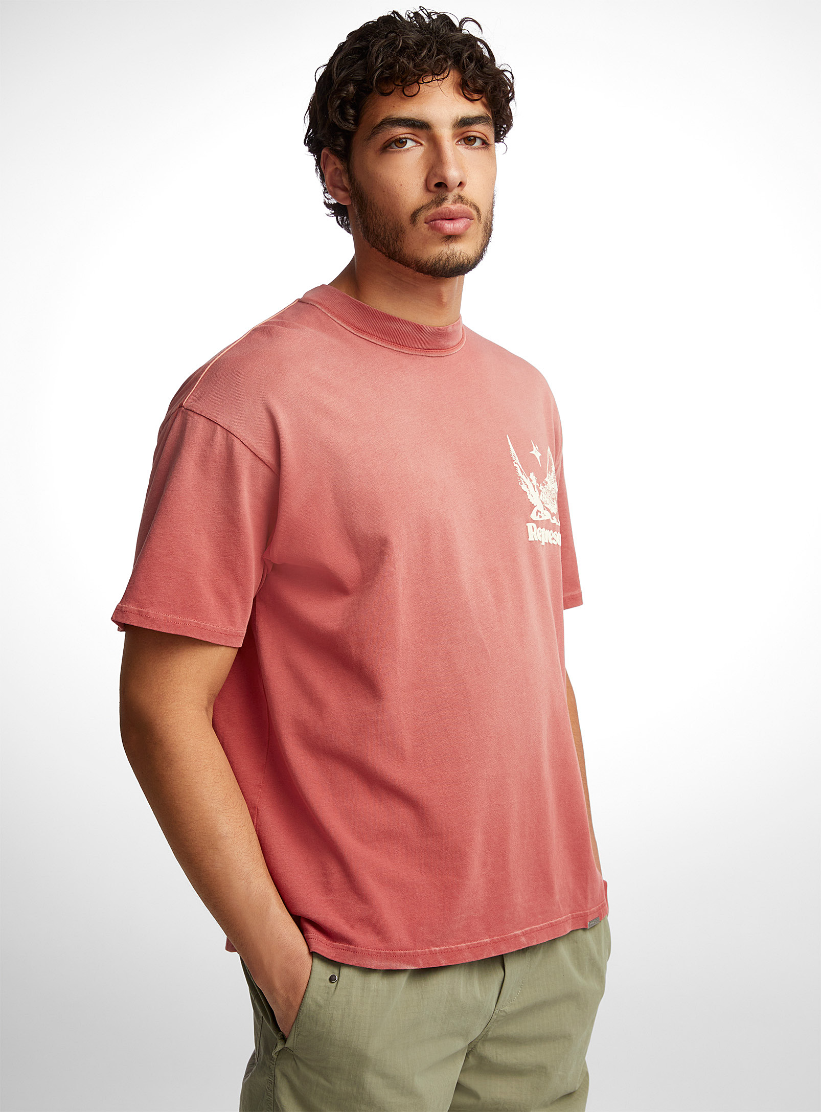 Shop Represent Spirits Of Summer T-shirt In Pink