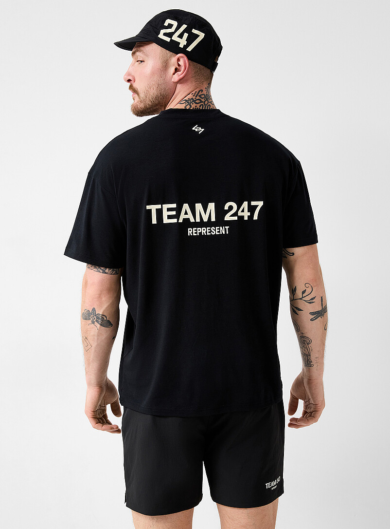 247 loose black T-shirt product image 3