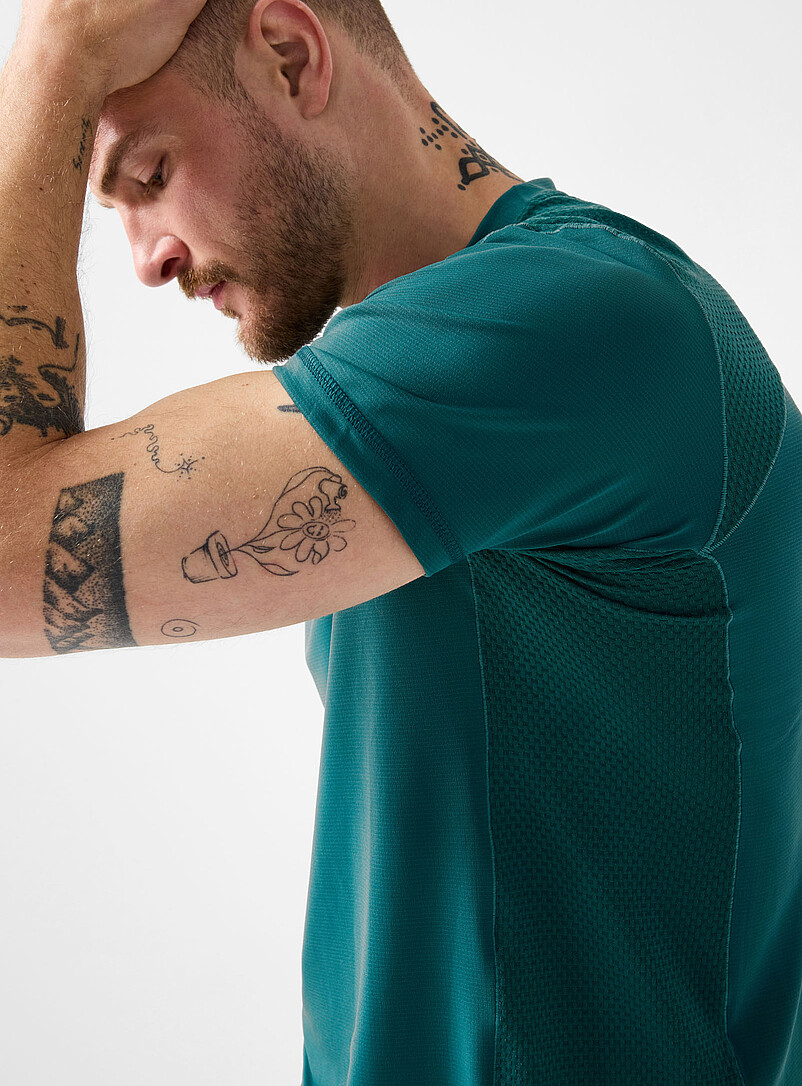 Numbers 247 mesh block T-shirt product image 2