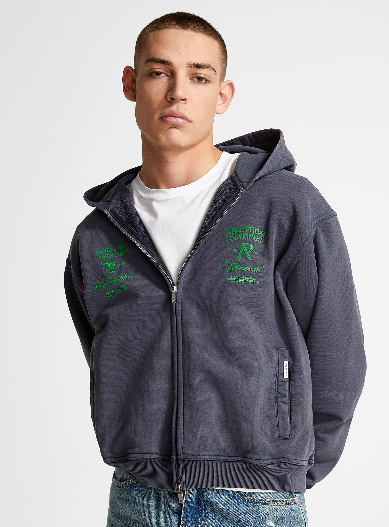 Represent - Men's Fall From Olympus zip-up hoodie