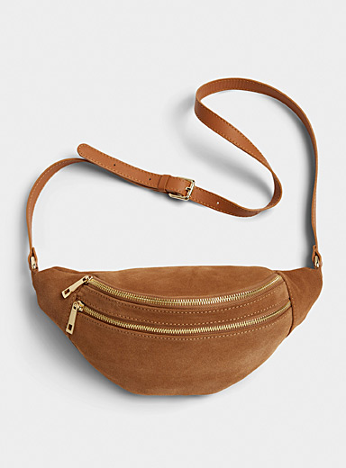 Fanny Pack in Silk Napa Leather Belt Bag Crossbody -  Canada