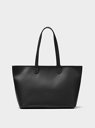 Le sac fourre-tout cuir lisse <b>Collection exclusive d'Italie</b>