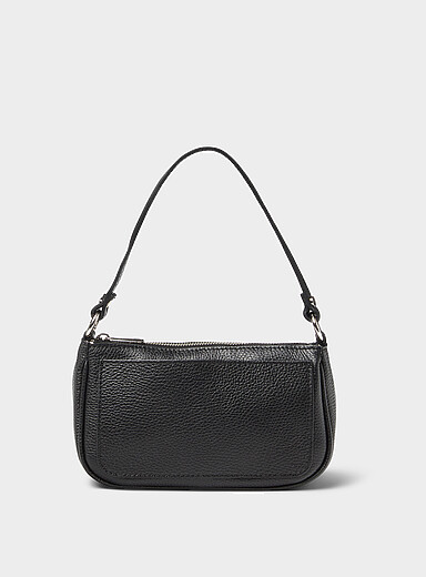Le sac d'&eacute;paule cuir grenu <b>Collection exclusive d'Italie</b>