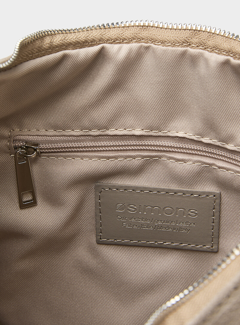 Minimalist suede hobo bag Exclusive collection from Italy product image 3