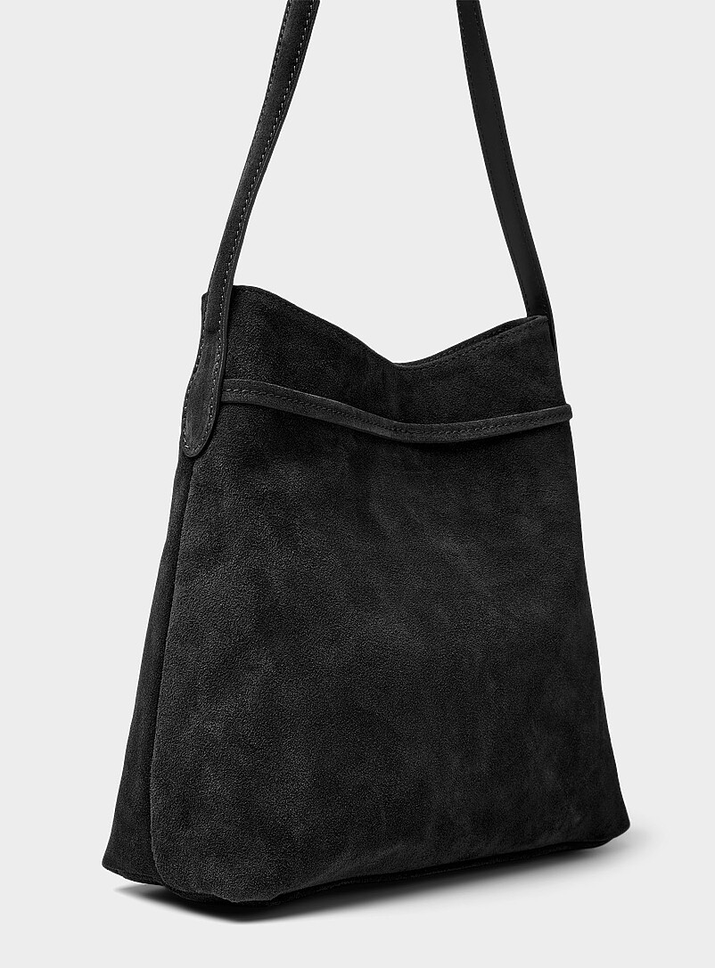 Accent belt suede hobo bag Exclusive collection from Italy product image 2