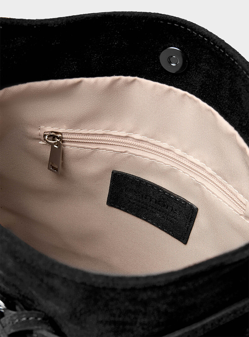 Accent belt suede hobo bag Exclusive collection from Italy product image 3