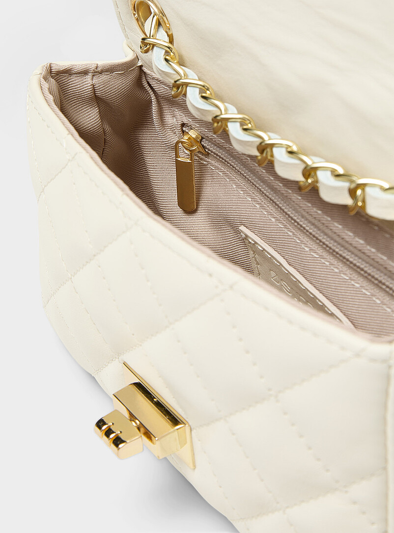 Small quilted smooth leather bag Exclusive collection from Italy product image 3
