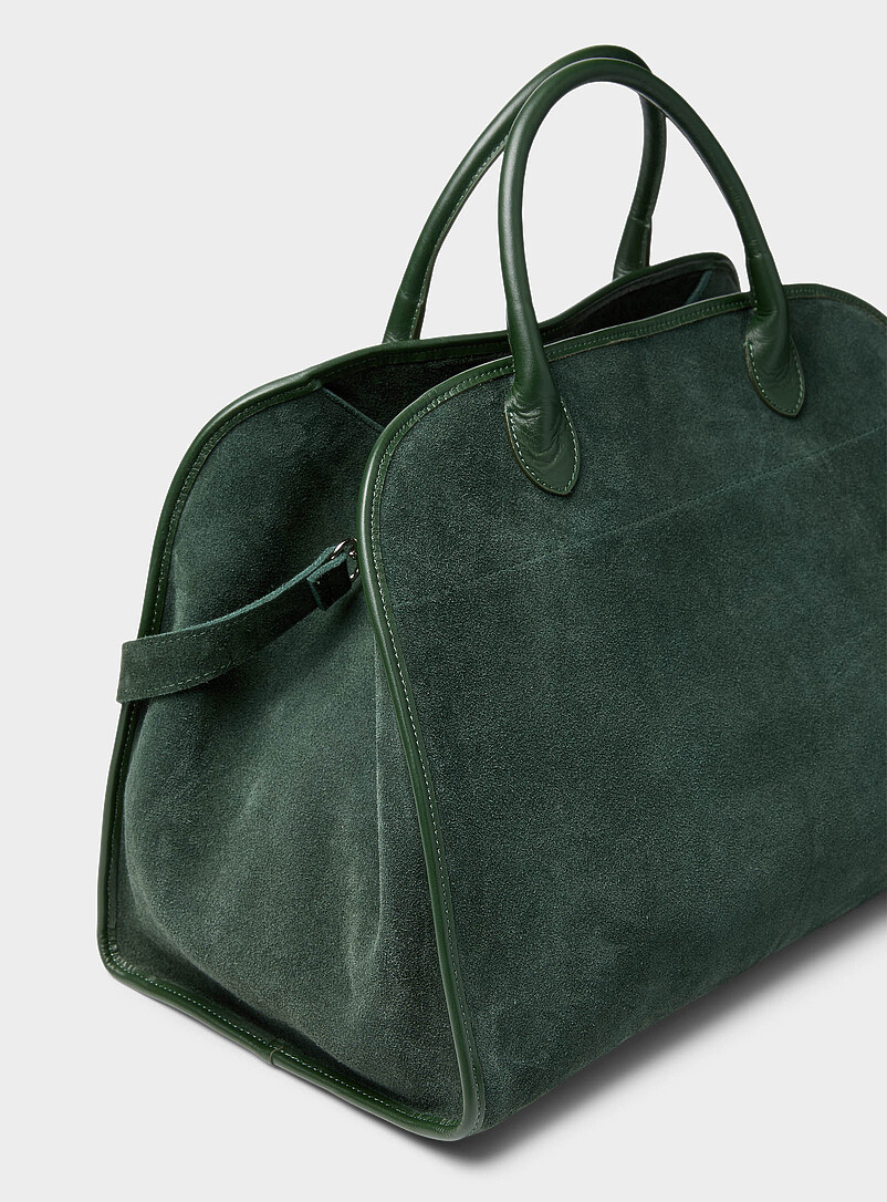 Suede weekender bag Exclusive collection from Italy product image 2