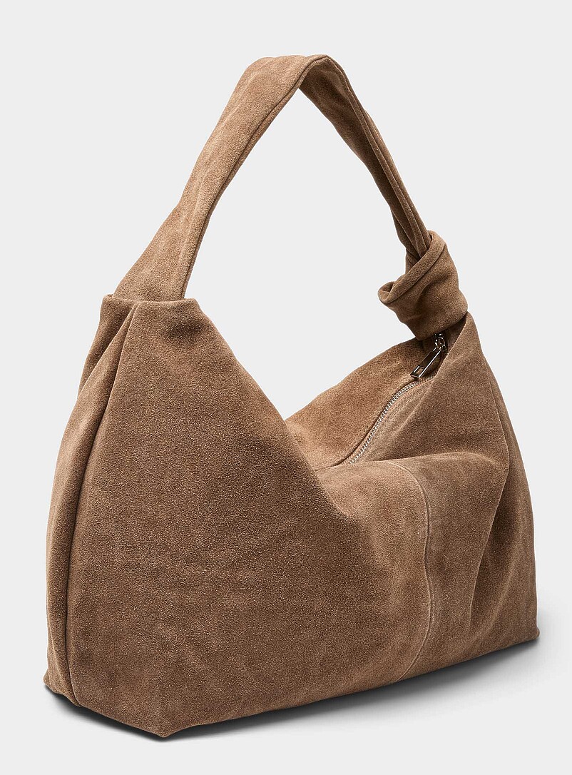 Tied-handle suede tote Exclusive collection from Italy product image 2