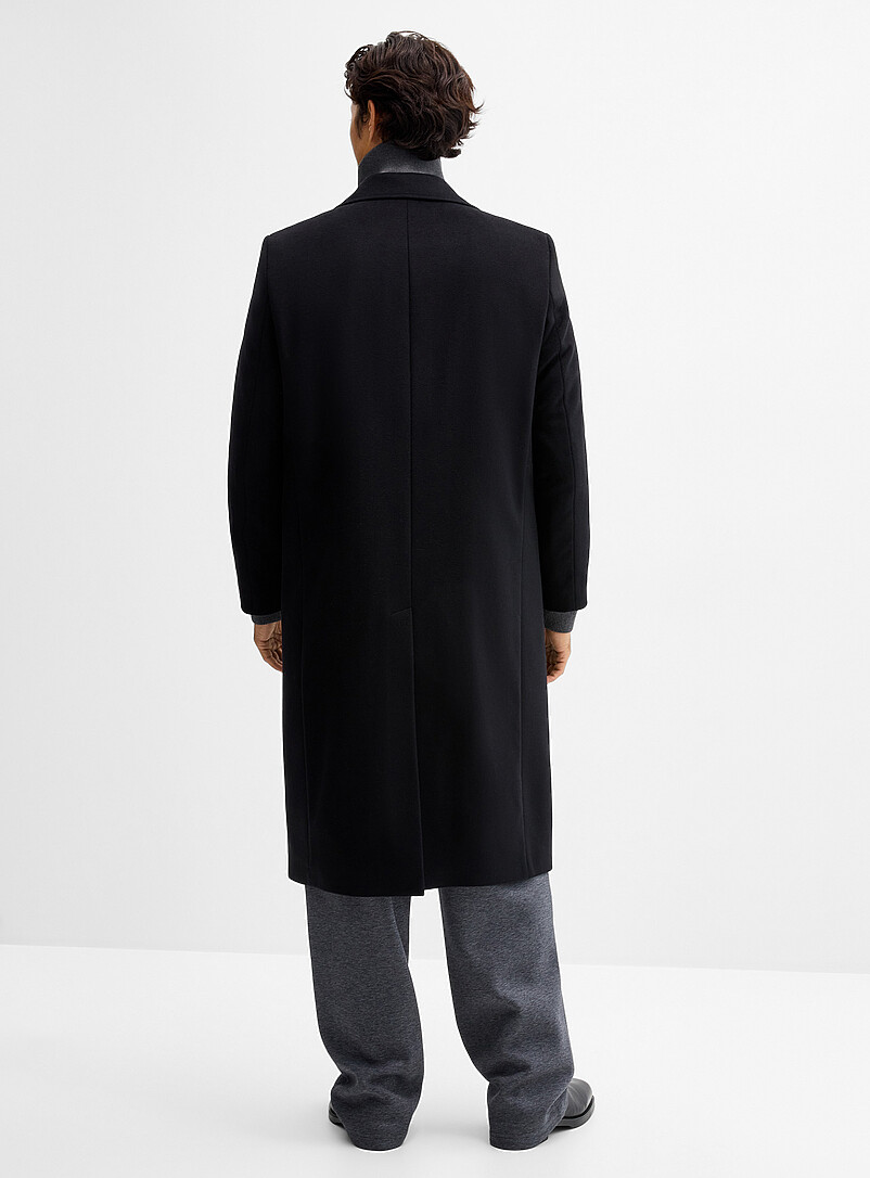 【Archive】Cashmere Double Long Over Coat Touch of cashmere double-breasted overcoat Exclusive collection