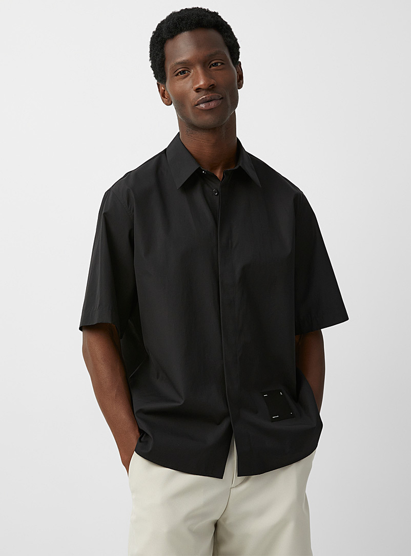 OAMC Black Studio short-sleeve shirt for men