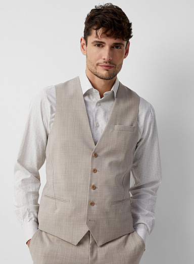 Short vest Designers Remix Beige size 40 FR in Cotton - 17012724